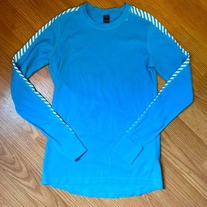Helly Hanson blue long sleeve under layer